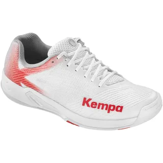 Kempa Wing 2.0 Women Handballschuhe Damen weiß rot Gr 42 - Weiß
