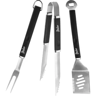 Steuber Grillbesteck-Set  3-teilig mit Soft-Touch-Griff