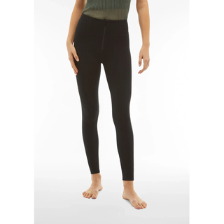 Leggings FREDDY "WRUP2 SUPERSKINNY", Damen, Gr. M (38), N-Gr, schwarz, Obermaterial: 81% Baumwolle, 19% Elasthan, skinny fit lang, Hosen Leggings, mit Push-up Effekt