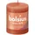 Rustiko Shine Stumpenkerze 8 cm orange