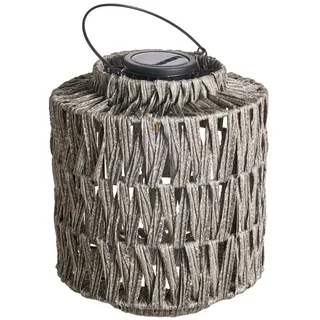 Pauleen Solarleuchte Rattan 0,1 W 7 lm Grau