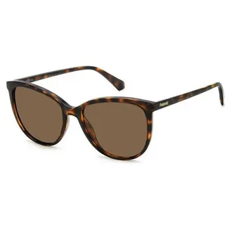 POLAROID Brille PLD 4138/S Größe 55-18 mm Havana polarisiert
