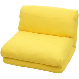MCW Schlafsessel Gelb , Textil , 75x60x75 cm , Wohnzimmer, Sofas & Couches, Schlafsofas, Schlafsessel