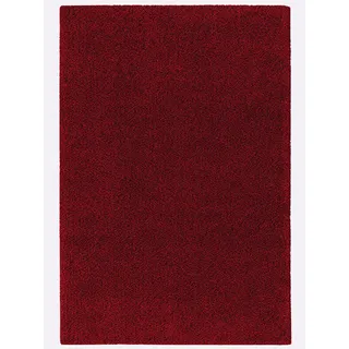 Teppich HEINE HOME Gr. 2, rot (weinrot), B:120cm H:30mm L:170cm, Kunstfaser, Polypropylen, Teppiche, Teppich
