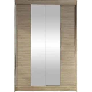Mirjan24 Schiebetürenschrank Lino II 120 x 200 x 58 cm Beige