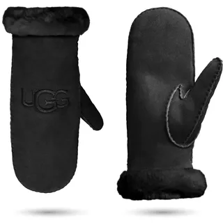 UGG Australia UGG Lederhandschuhe »W SHEARLING UGG EMBROIDER MITTEN«, schwarz