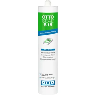 Otto-Chemie S18 Schwimmbad-Silikon 310 ml Transparent