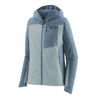 Patagonia Damen R1® CrossStrata Hoody Stream Blue - S
