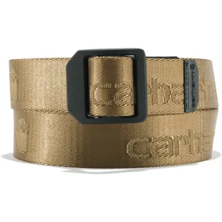 Carhartt Men's, Casual Rugged for Men, Available in Multiple Styles, Colors & Sizes Belt, Yukon, L