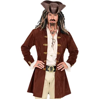 W WIDMANN MILANO Party Fashion - Wildledermantel im Piraten Style