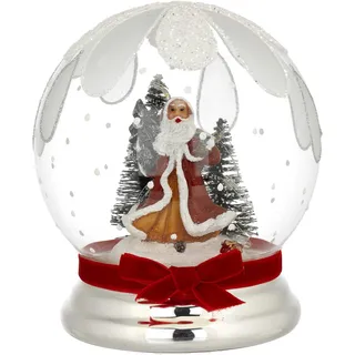 Kugel Weihnachten Geschenk aus Silber Und Glas Geblasen Licht LED Heiß