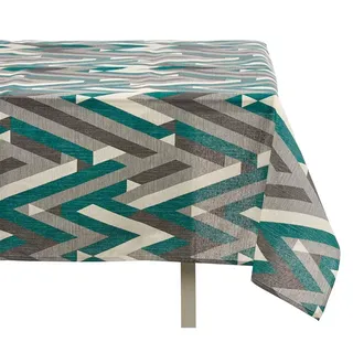 San Ignacio X Kinvara 43x28 Cm Tischdecke - Grey / Green - One Size