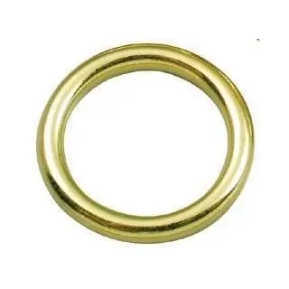 Ringe Für Gardine Messing Glänzend Art.101 20X27 Mm 200 Stk