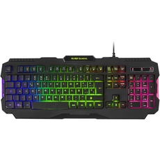 Bild MRK0, Gaming Antighosting-Tastatur, RGB Rainbow, Spanisch-Layout