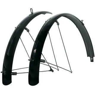 Schutzblechset Bluemels 26 Zoll 60 mm Schwarz