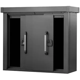 gfp garten- & freizeitprofi Geräteschrank 1,35 x 0,55 m Anthrazit