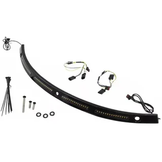 Custom Dynamics Windshield Cd-wt2-seq-14-b Motorradverkleidung - Black - One Size