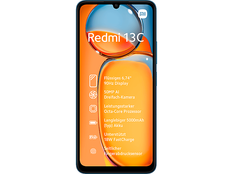 Bild von Redmi 13C 4G 4 GB RAM 128 GB navy blue