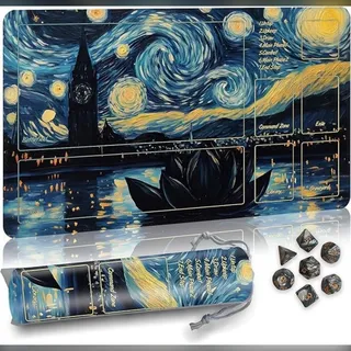 INF Yu-Gi-Oh & Magic Spielmatte - 350x600x3mm Naturkautschuk Tischmatte