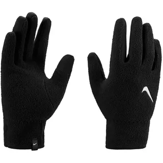 Nike One Therma-Fit Fleece Handschuhe Black/White L