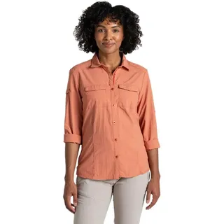 Craghoppers Nosilife Adventure III Bluse (Größe M, orange)