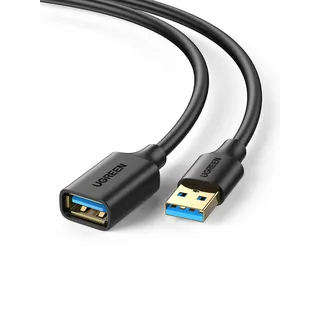 UGREEN USB Kabel 1 m USB 3.2 Gen 1 (3.1 Gen 1) USB A Schwarz