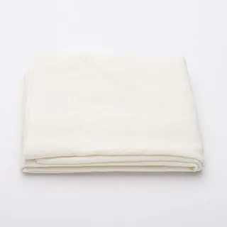 LinenMe Leinen Bettwäsche Weiß 180x275 cm - Bettlaken ohne Gummizug - Leintuch 100% Leinen, Hergestellt in Litauen