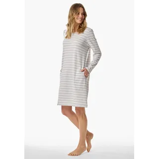 SCHIESSER Damen, Casual Essentials", Nachthemd, Silbergrau-Mel_181745, 42,