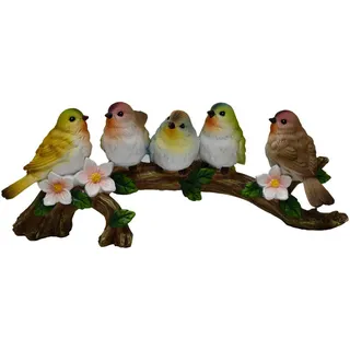 Dekovogel , Multicolor , Kunststoff , Vogel , Vogel , 11x13x31.5 cm , Kunsthandwerk, zum Stellen, handgemacht, handgemalt , Dekoration, Dekofiguren & Skulpturen, Dekotiere