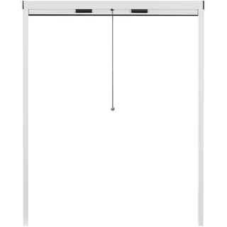 APANA Fliegengitter Rollo Fenster 160x160 cm Weiß – Insektenschutzrollo Flexibel auf Maß anpassbar – ausziehbarer Mückenschutz mit Alurahmen & Fiberglasgewebe – Fensterrollo gegen Insekten