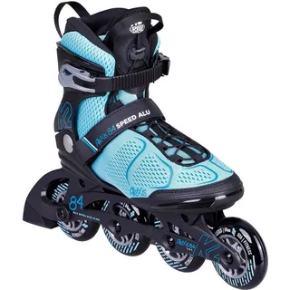 K2 Alexis 84 Speed ALU Inline Skate Turquise/Black, 35