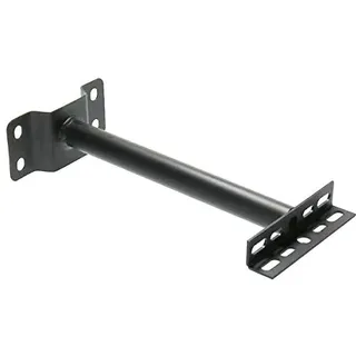 LEDUNI Halterung mit Arm zur Montage der Spots an der Wand, 30 cm, Material Stahl, schwarz lackiert, Beleuchtung von Werbeschildern, kompatibel mit LED-Strahlern im Außenbereich