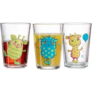 Ritzenhoff & Breker Kindergläser Monsterchen Set 3-tlg. 0,2 l