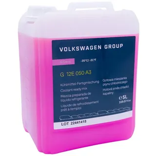 Volkswagen Original G12evo Kühlflüssigkeit Kühlmittel Fertigmischung 5L Kanister G12E050A3 - 5 l