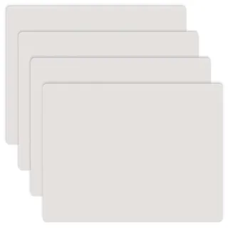 4 Stück Silikon Platzsets - 40*30 cm Silikonmatte Rutschfeste Bastelunterlage Hitzebeständig Tischset Silikonfolie Bastelmatte Malunterlage Abwaschbar für Platzset Basteln Tischmatte Heimwerkerzubehör