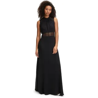 Vera Mont Damen Abendkleid rückenfrei 42, Schwarz