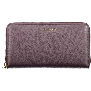 Coccinelle Metallic Soft Portemonnaie prune dunkelviolett