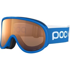 POC Unisex-Youth Retina Skibrille, Fluorescent Blue/Clarity POCito, One Size
