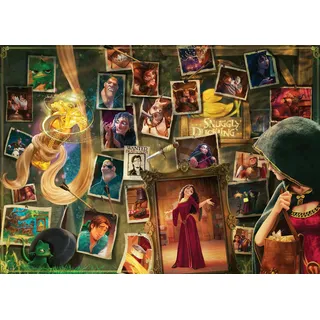 Ravensburger Puzzle 1000 Teile, Disney Villainous: Mother Gothel - Puzzles für Erwachsene ab 14 Jahren, 70 x 50 cm, Puzzle für schurkische Erwachsene, Disney-Geschenkideen
