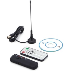 Zerone R820T -T Receiver, USB 2.0 Digital -T SDR+DAB+FM HDTV TV Tuner Receiver Stick RTL2832U+R8202 Tuner Receiver 25-1700 MHz