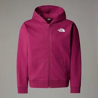 The North Face NF0A89HG6EO G FZ Oversize Light Hoodie Sweatshirt Unisex Cyber Berry Größe XL