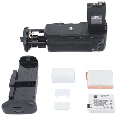 DSTE® Batterie Griff für Canon EOS 550D 600D SLR Digital Kamera als BG-E8 mit (2 packung) LP-E8