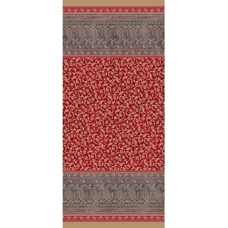 Bassetti Foulard Como R1 aus Baumwolle Mako-Satin in der Farbe Rot, Maße: 180cm x 270cm, 9324038