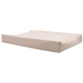 jollein Wickelauflagenbezug - Wild Rose - 50x70cm - Baumwollfrottee - Bezug Wickelauflage - Altrosa