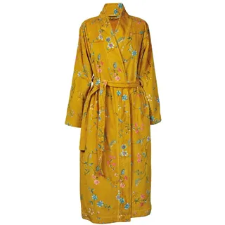 Pip Studio Bademantel Les Fleurs Gelb L