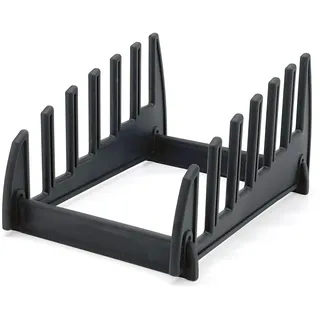 HENDI Schneidebretter-Rack Polypropylen 1 320 x 230 x 160 mm Schwarz