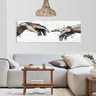 Deco-Panel REINDERS "Creation Art", bunt (farbe bild(er): bunt), B:156cm H:52cm T:2cm, Holzwerkstoff, Bilder, Deco-Panel
