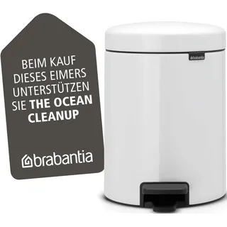 Brabantia Treteimer Newicon 5 l Weiss