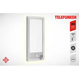 Telefunken LED Außen-Wandleuchte »NIZZA«, silberfarben