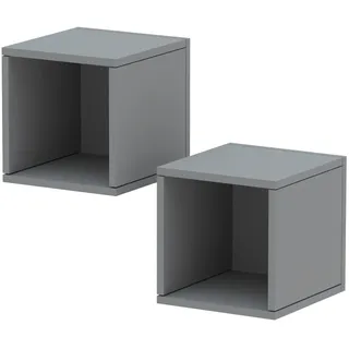 INOSIGN Wandregal Infinity 28 x 30 x 29 cm Grau